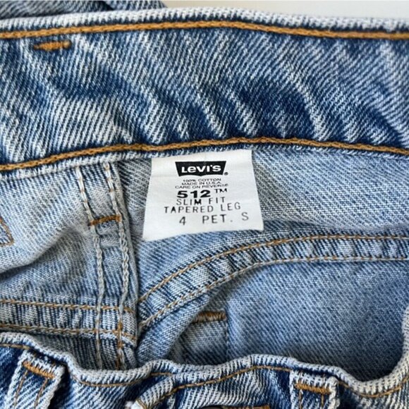 Vintage Rare 1997 Levi’s Tapered Leg Jeans Size 25 - Picture 4 of 8